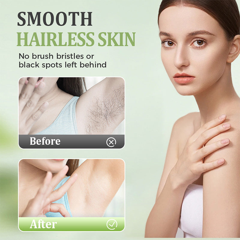 CloudCream smooth hairless skin before and after